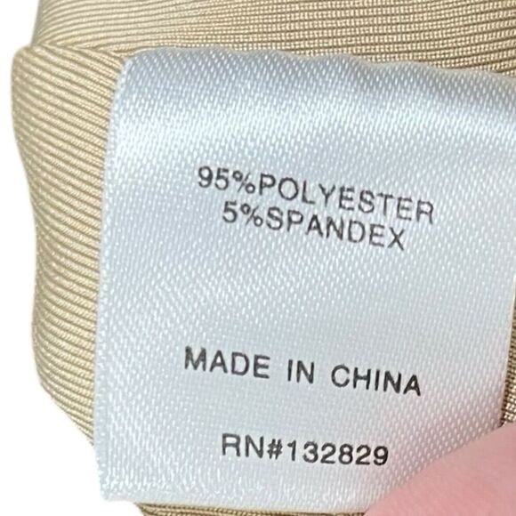 Revolve X Remi Jacqui Maxi Skirt in Metallic Gold Side Slit Women’s Plus Size 2X - Picture 7 of 8